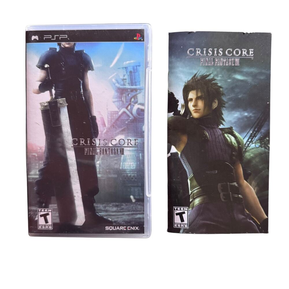 Crisis Core: Final Fantasy VII (Sony PSP, 2008) CIB Tested Working SHIPS FAST